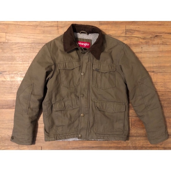 wrangler canvas jacket